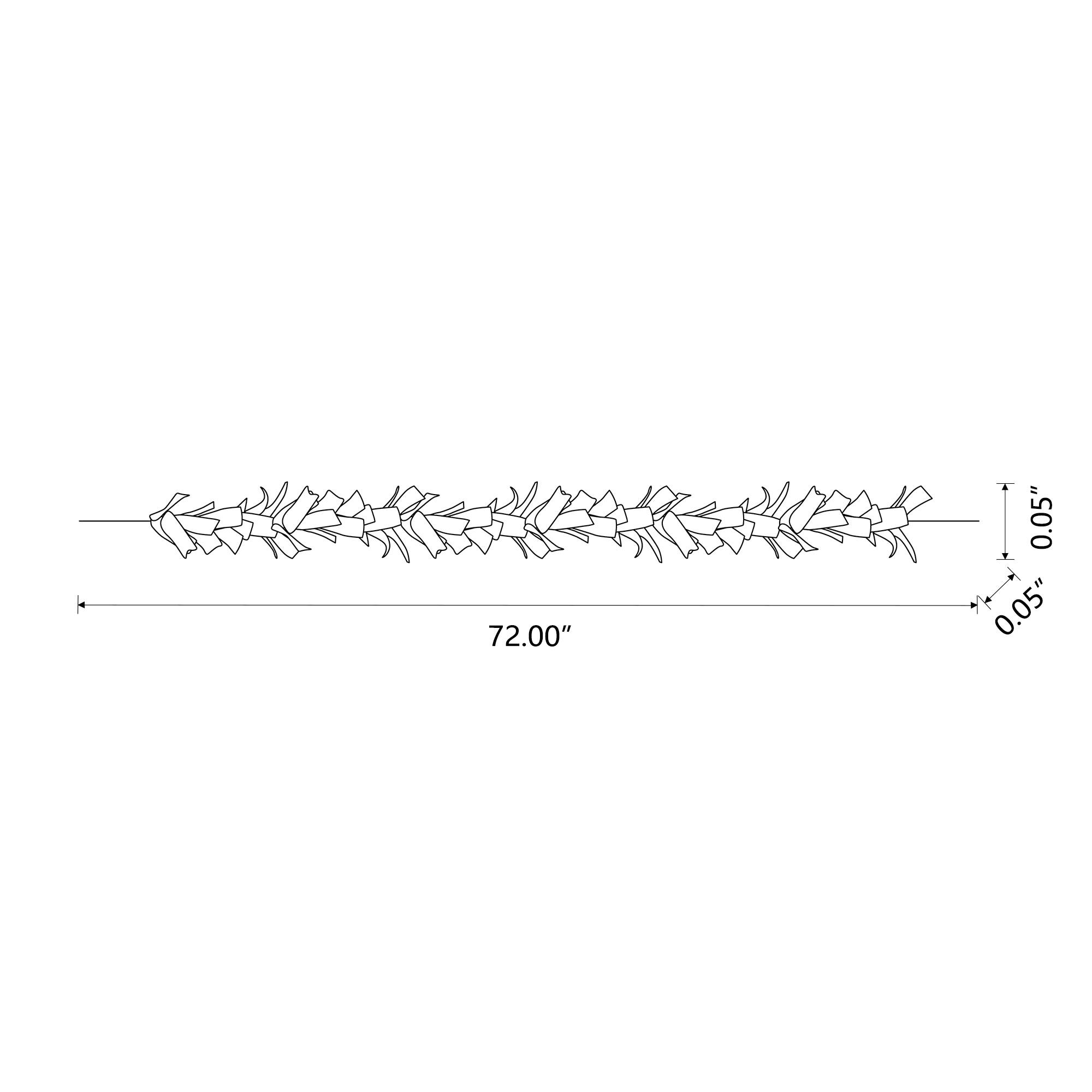 Glitzhome® 6ft. Patriotic Fabric Garland